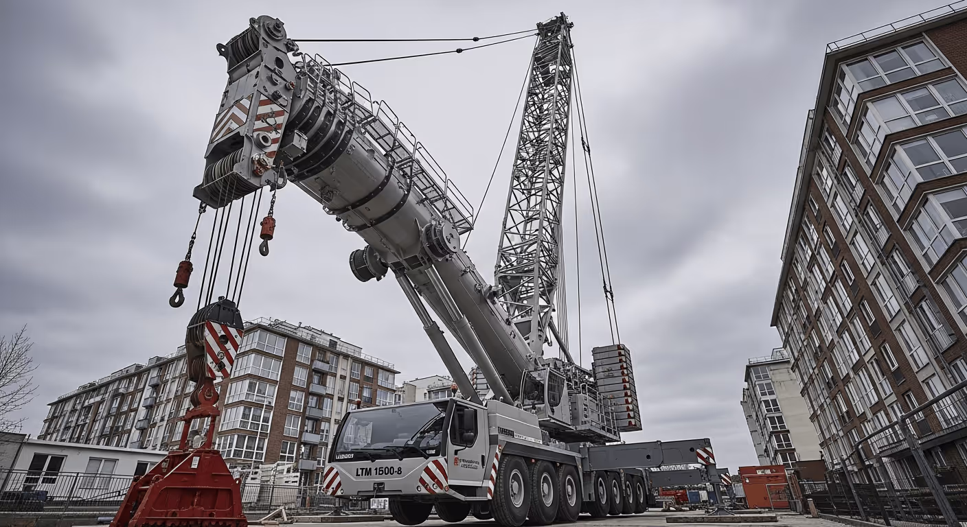 Macara mobilă Liebherr LTM 1500-8.1